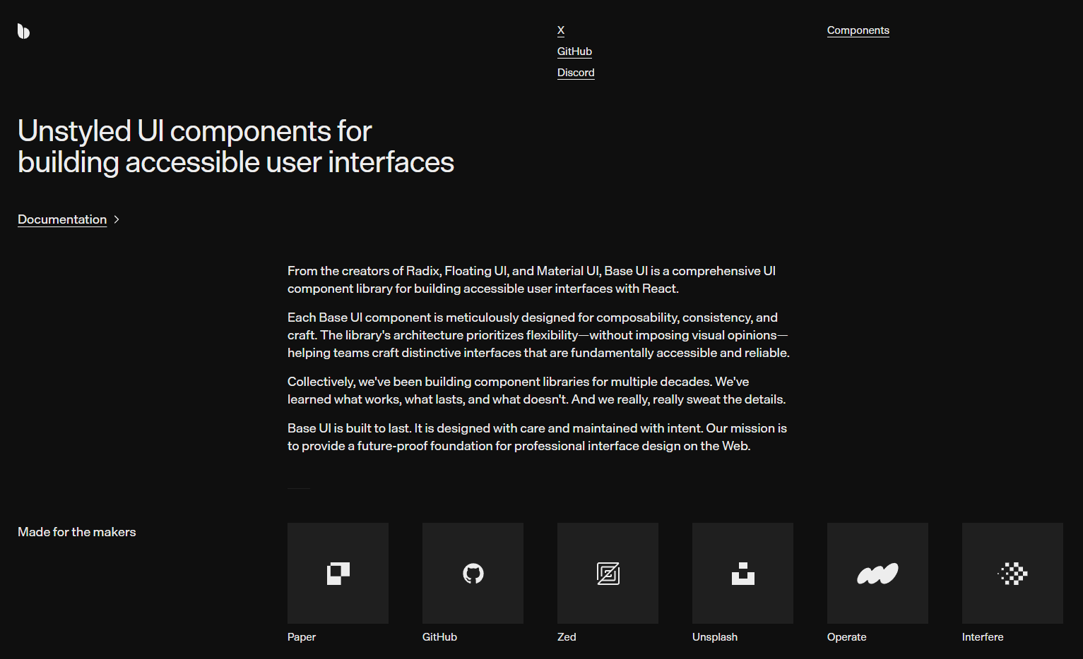 baseui Docs Cover