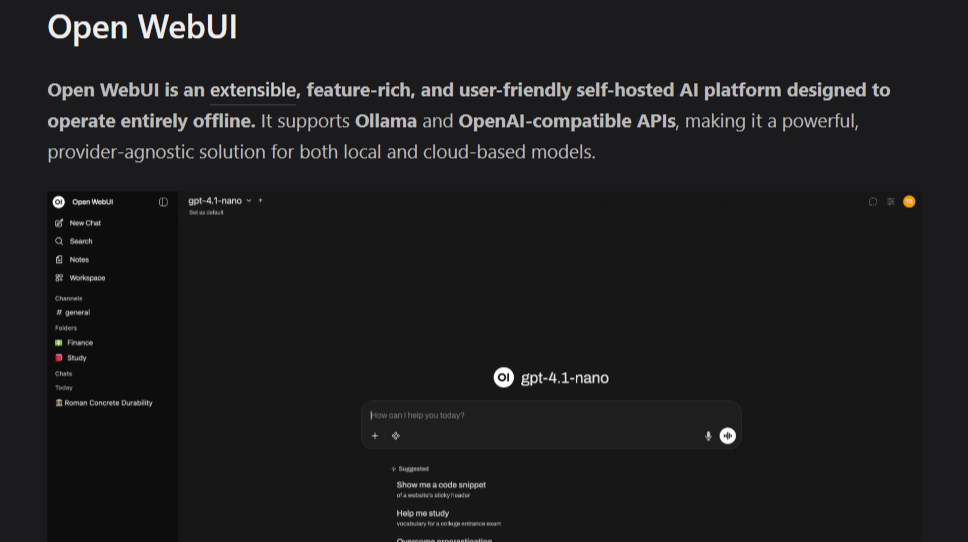 Open WebUI Docs Cover
