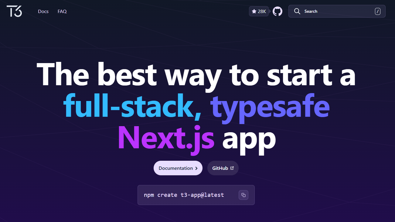 T3 Stack Docs Cover
